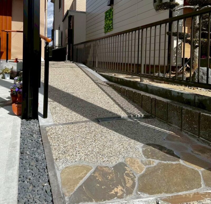 〜 味わい深い表情の乱形石で彩る 空間演出 〜